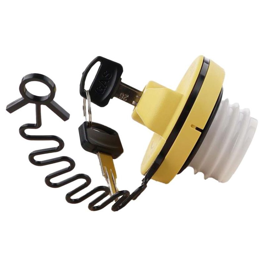 MotoRad MGC206KAY Locking Tethered Flex Fuel Tank Cap