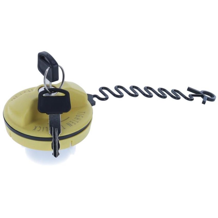 MotoRad MGC212KAY Locking Tethered Flex Fuel Tank Cap