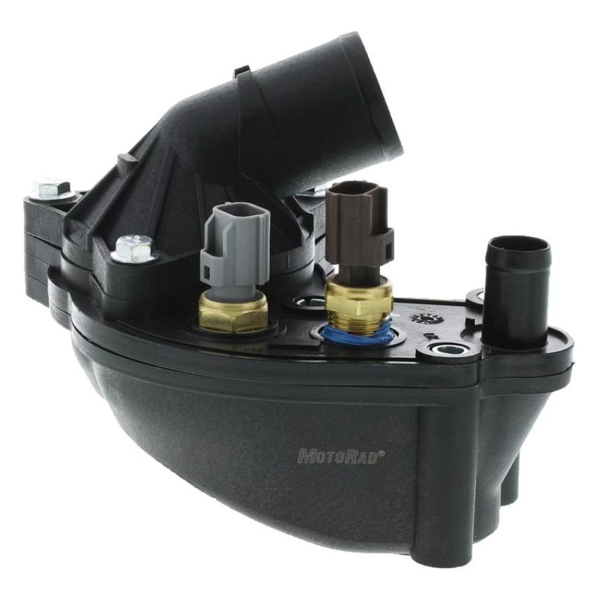MotoRad TA2204S Engine Coolant Thermostat Housing Assembly with Sensor and Seal
