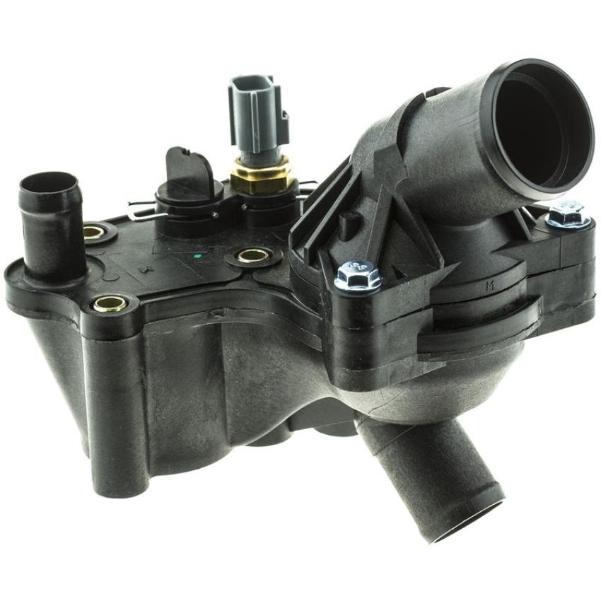 MotoRad TA2860S Engine Coolant Thermostat Housing Assembly with Sensor and Seals