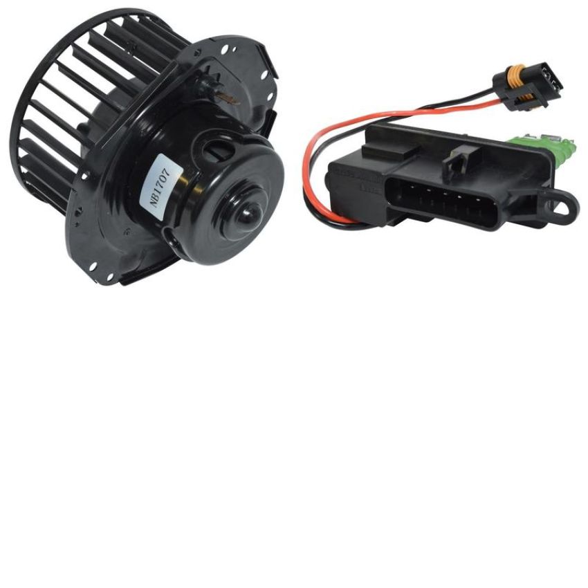 Universal Air Conditioning BK 1022 HVAC Blower Motor Kit -- Blower Motor W/ Wheel Kit