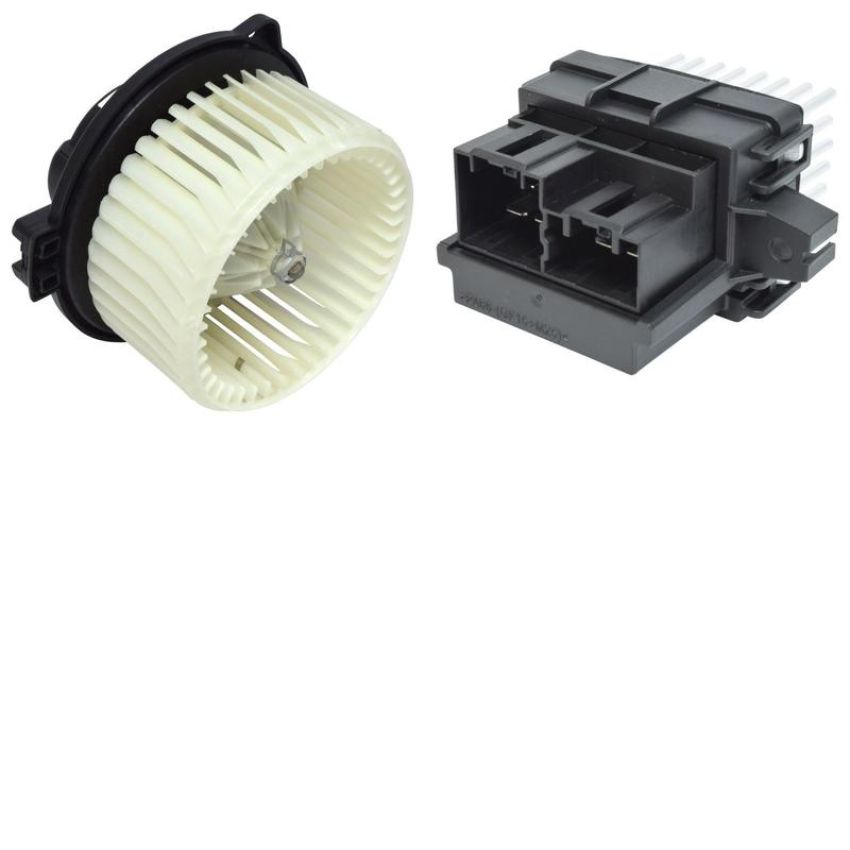 Universal Air Conditioning BK 1390 HVAC Blower Motor Kit -- Blower Motor W/ Wheel Kit
