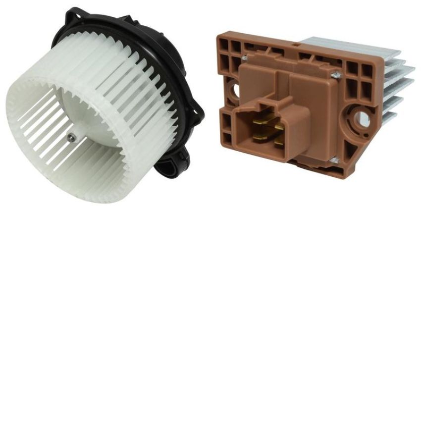 Universal Air Conditioning BK 1708 HVAC Blower Motor Kit -- Blower Motor W/ Wheel Kit