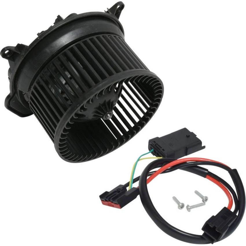 Universal Air Conditioning BM 00225C HVAC Blower Motor -- Blower Motor W/ Wheel