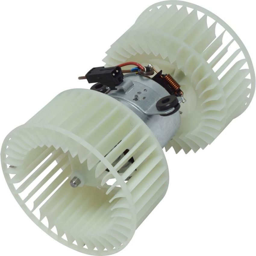 Universal Air Conditioning BM 00250C HVAC Blower Motor -- Double Shaft Blower Motor W/ Wheel