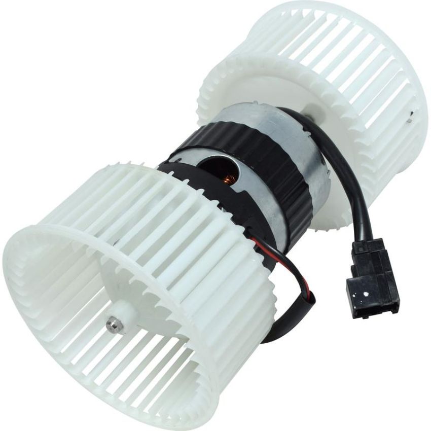 Universal Air Conditioning BM 10147C HVAC Blower Motor -- Double Shaft Blower Motor W/ Wheel
