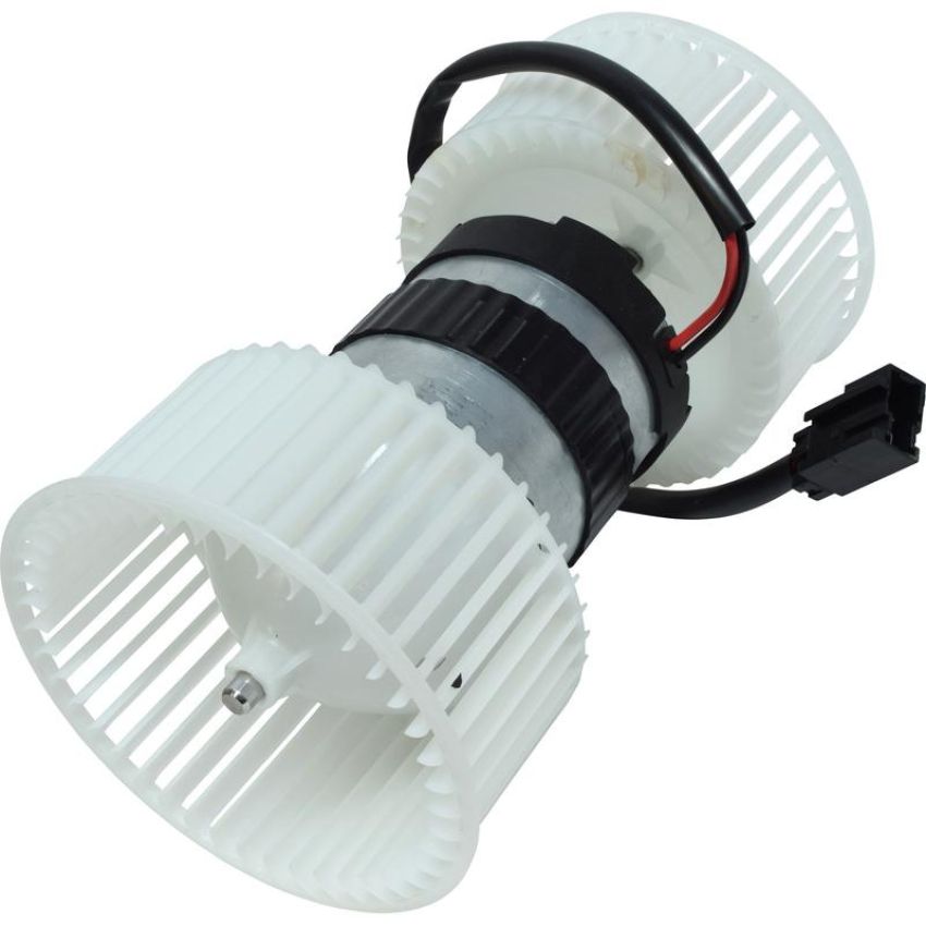 Universal Air Conditioning BM 10147C HVAC Blower Motor -- Double Shaft Blower Motor W/ Wheel