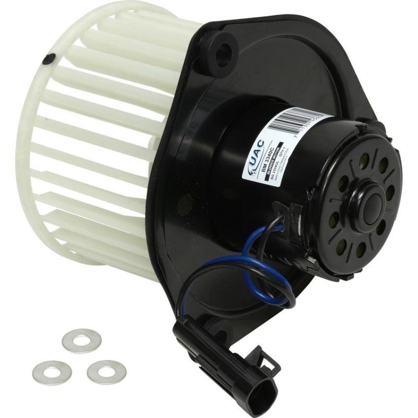 Universal Air Conditioning BM 3340C HVAC Blower Motor -- Blower Motor W/ Wheel