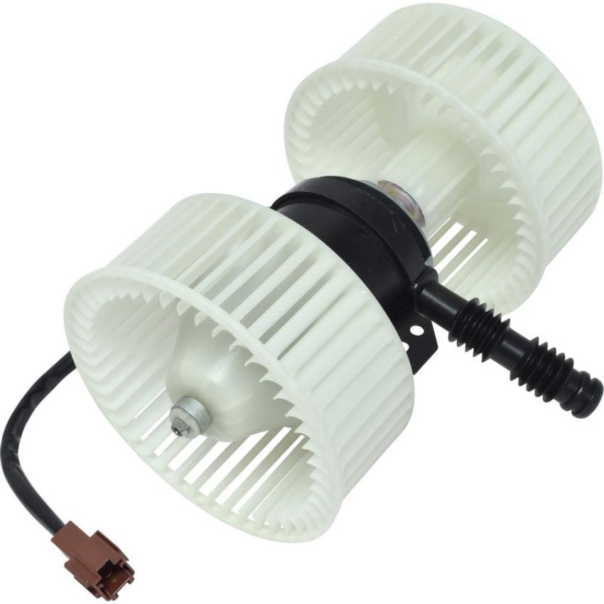 Universal Air Conditioning BM 3533C HVAC Blower Motor -- Double Shaft Blower Motor W/ Wheel