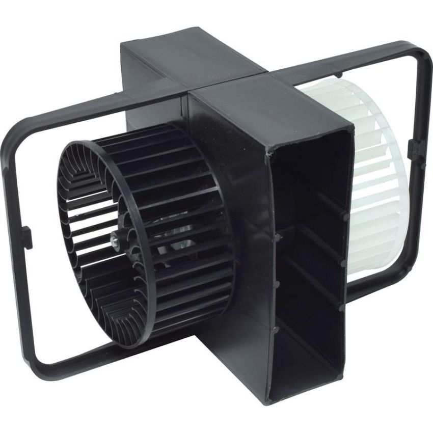 Universal Air Conditioning BM 9273C HVAC Blower Motor -- Double Shaft Blower Motor W/ Wheel