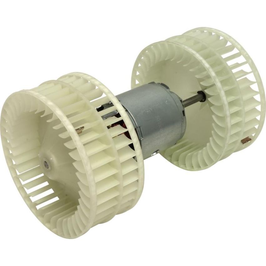Universal Air Conditioning BM 9287C HVAC Blower Motor -- Double Shaft Blower Motor W/ Wheel
