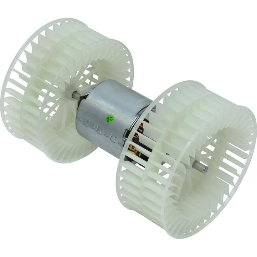 Universal Air Conditioning BM 9287C HVAC Blower Motor -- Double Shaft Blower Motor W/ Wheel
