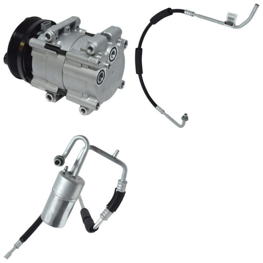 Universal Air Conditioning CK 1463 A/C Accumulator with Hose Assembly