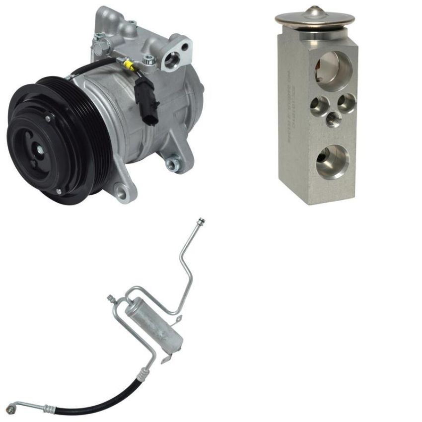 Universal Air Conditioning CK 3914 A/C Receiver Drier with Hose Assembly