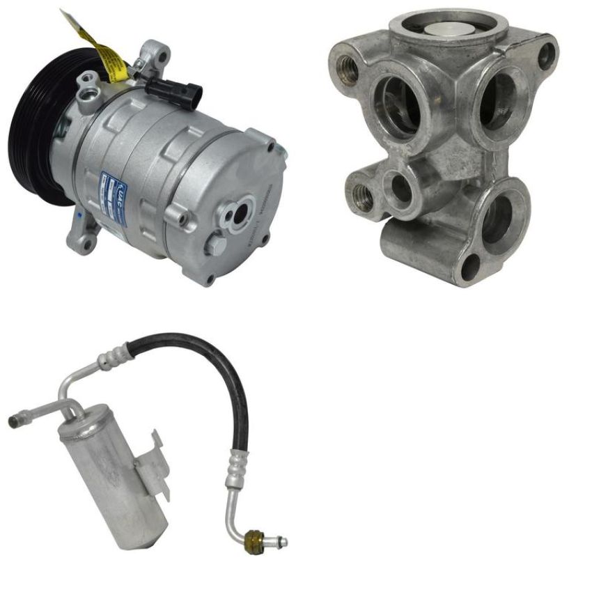 Universal Air Conditioning CK 5863 A/C Receiver Drier with Hose Assembly