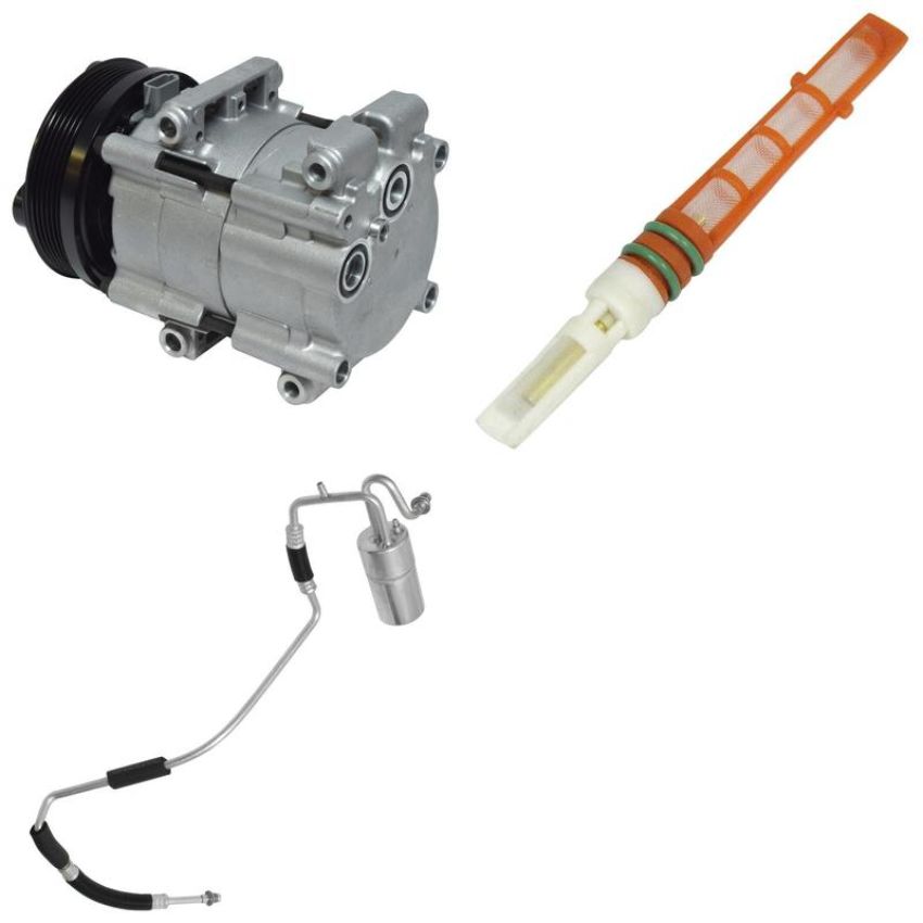 Universal Air Conditioning CK 6169 A/C Accumulator with Hose Assembly