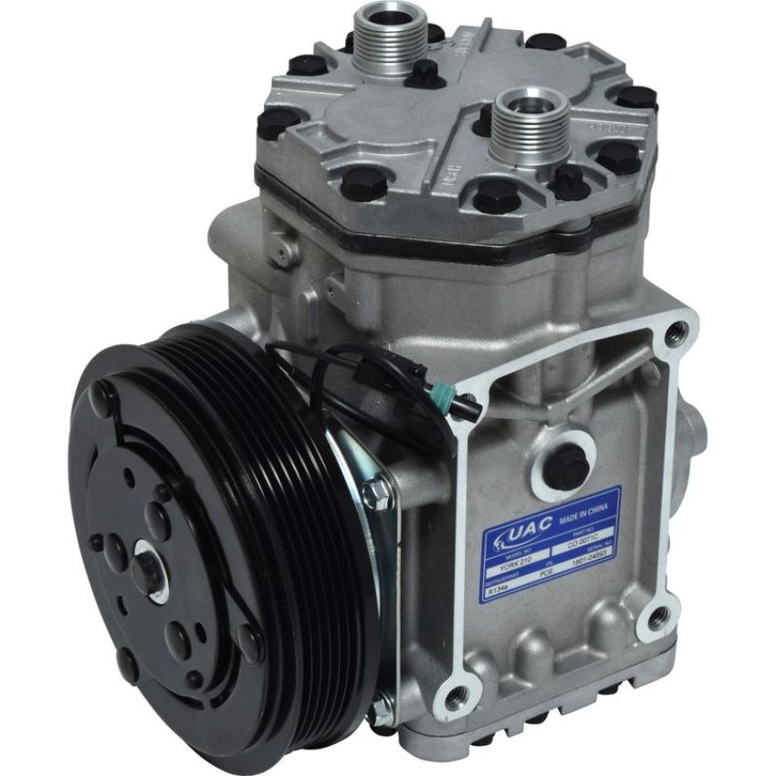 Universal Air Conditioning CO 0071C A/C Compressor -- UAC York Compressor Assembly