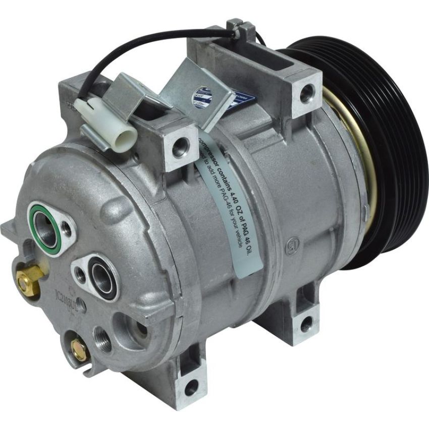 Universal Air Conditioning CO 0104JC A/C Compressor -- UAC DKS15CH Compressor Assembly