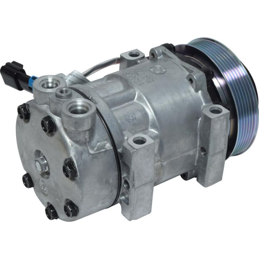 Universal Air Conditioning CO 04080C A/C Compressor -- UAC SD7H15 Compressor Assembly