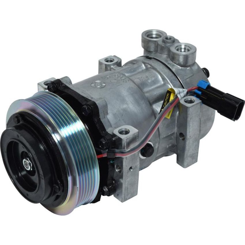 Universal Air Conditioning CO 04080C A/C Compressor -- UAC SD7H15 Compressor Assembly