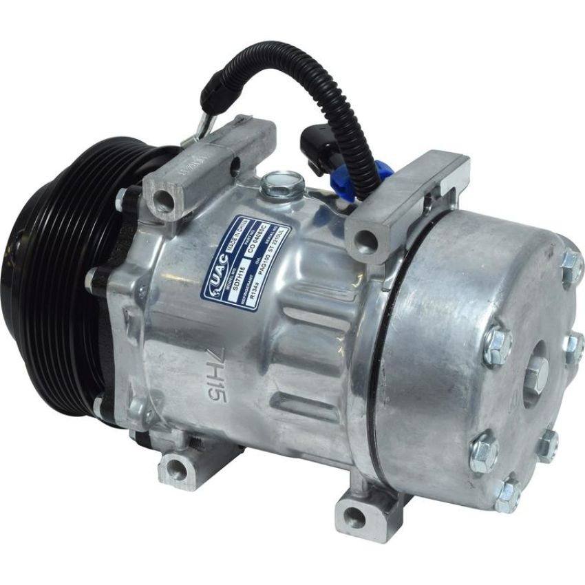 Universal Air Conditioning CO 04080C A/C Compressor -- UAC SD7H15 Compressor Assembly