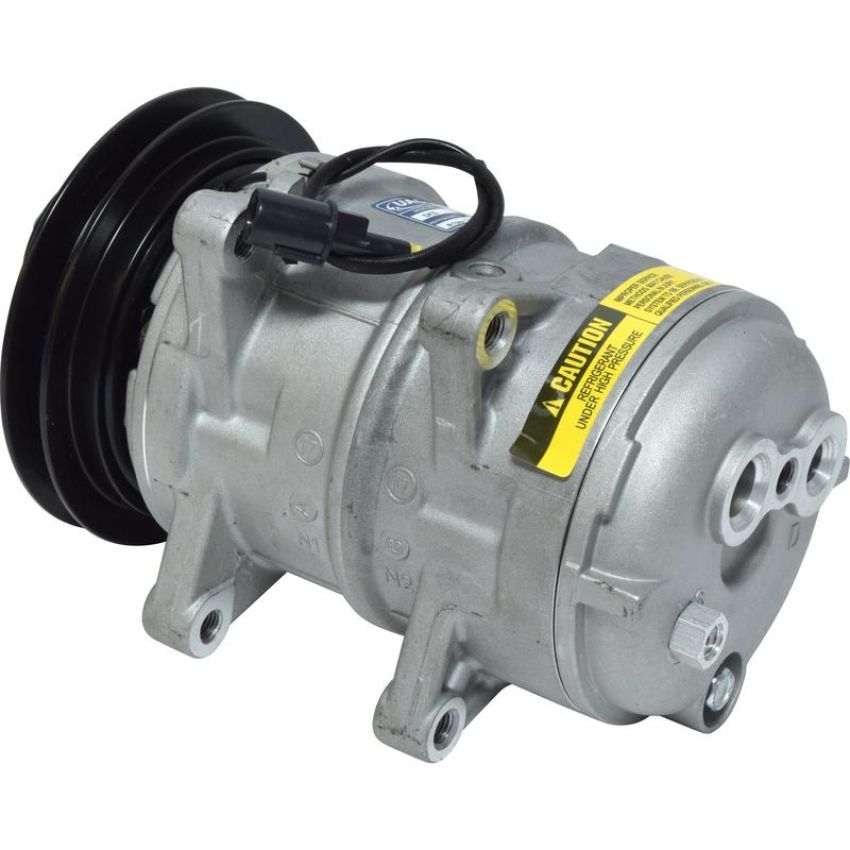 Universal Air Conditioning CO 10076C A/C Compressor -- UAC DKS17D Compressor Assembly
