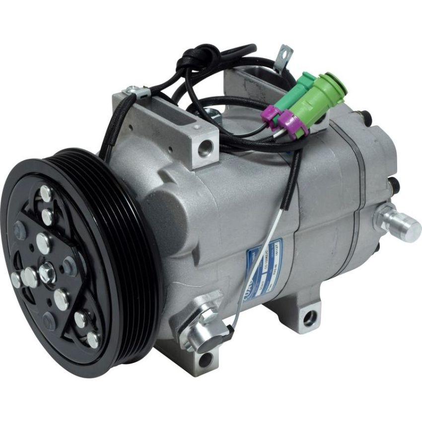 Universal Air Conditioning CO 10082JC A/C Compressor -- UAC DCW17D Compressor Assembly