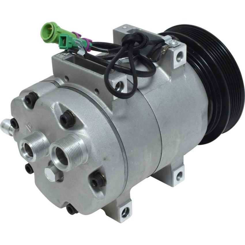 Universal Air Conditioning CO 10082JC A/C Compressor -- UAC DCW17D Compressor Assembly
