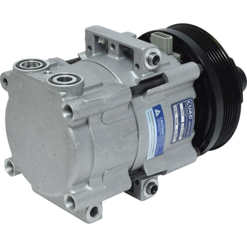 Universal Air Conditioning CO 101450C A/C Compressor -- UAC FS10 Compressor Assembly