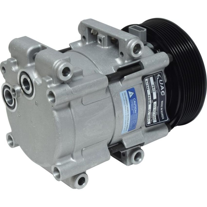 Universal Air Conditioning CO 101700C A/C Compressor -- UAC FS10 Compressor Assembly