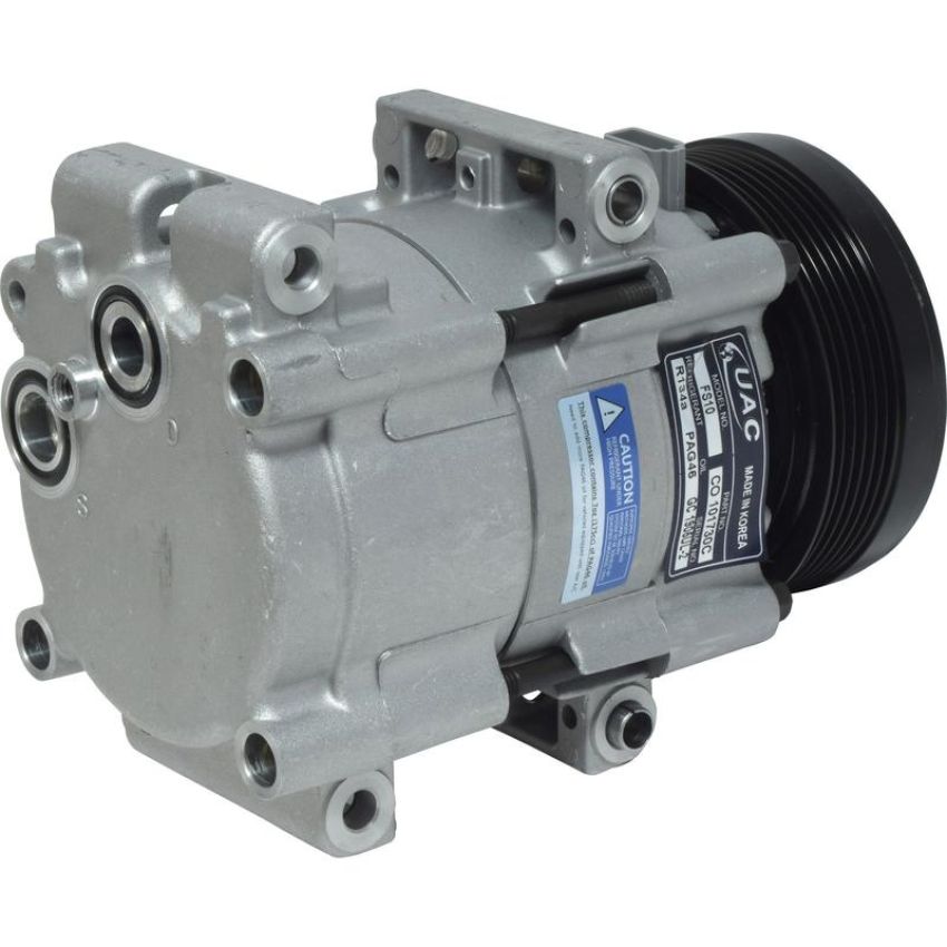 Universal Air Conditioning CO 101730C A/C Compressor -- UAC FS10 Compressor Assembly
