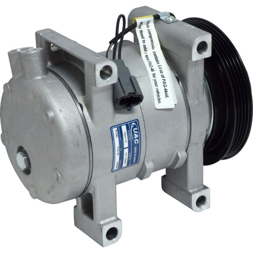 Universal Air Conditioning CO 10236C A/C Compressor -- UAC CR14 Compressor Assembly