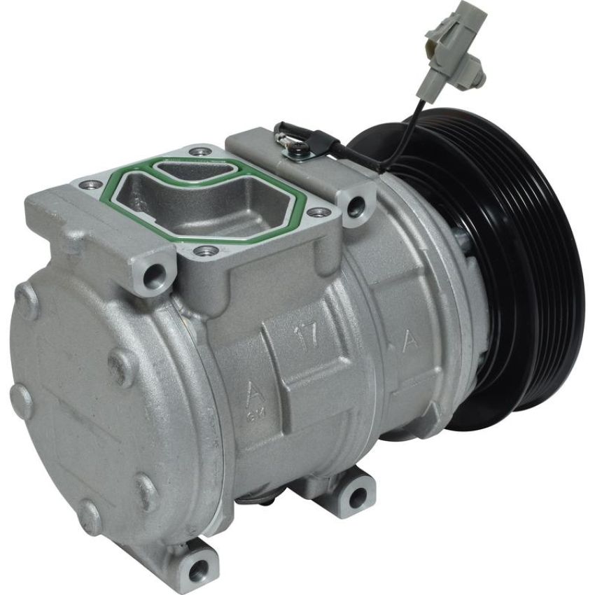 Universal Air Conditioning CO 10241GLC A/C Compressor -- UAC 10PA17C Compressor Assembly