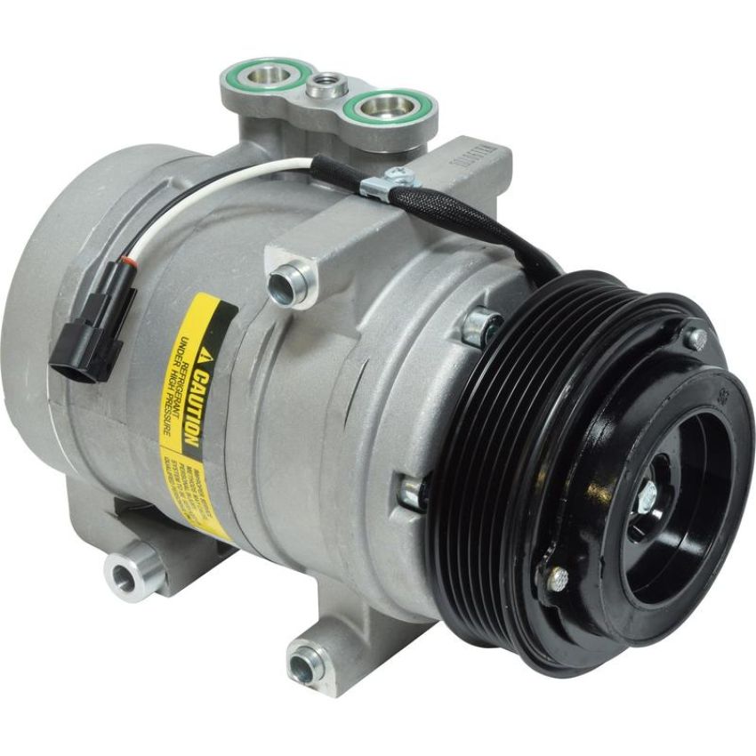 Universal Air Conditioning CO 102580PC A/C Compressor -- UAC 10S19 Compressor Assembly