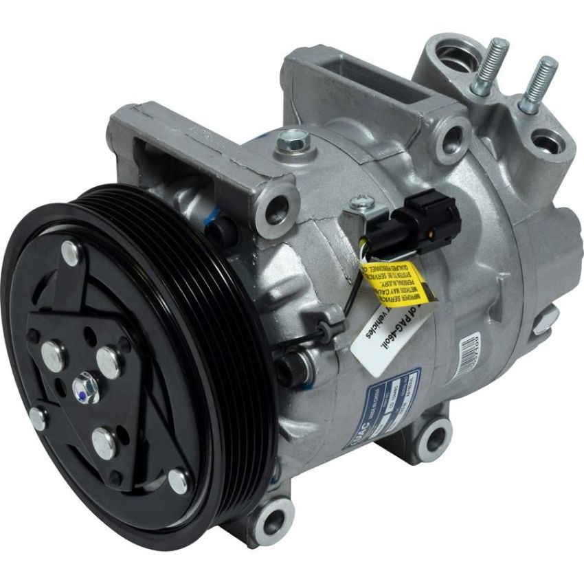 Universal Air Conditioning CO 10449C A/C Compressor -- UAC CWV618 Compressor Assembly