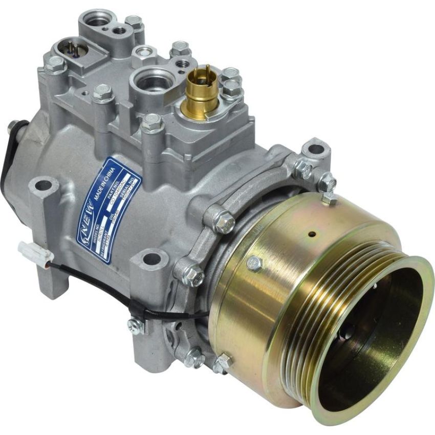 Universal Air Conditioning CO 10460AC A/C Compressor -- UAC MSC105 Compressor Assembly