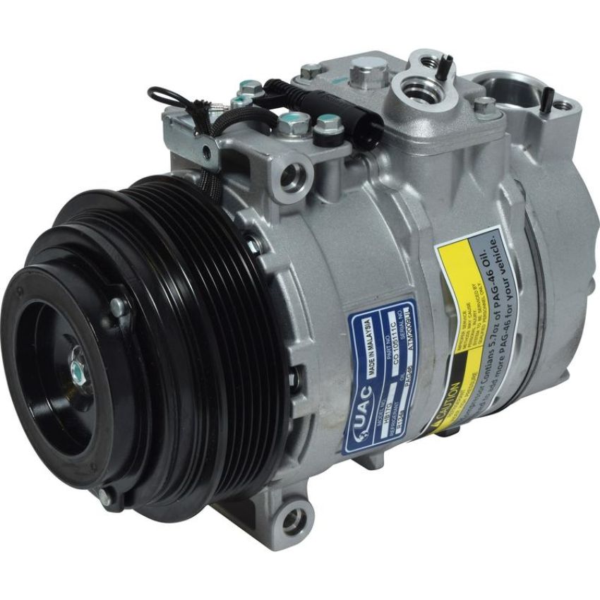 Universal Air Conditioning CO 105111C A/C Compressor -- UAC SD7SB16C Compressor Assembly