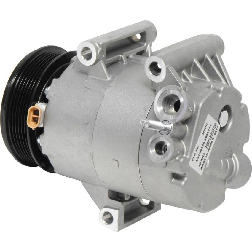Universal Air Conditioning CO 105115C A/C Compressor -- UAC CVC Compressor Assembly