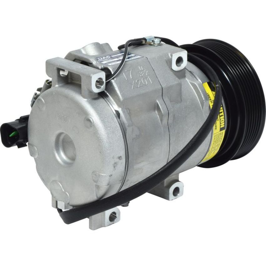 Universal Air Conditioning CO 10602C A/C Compressor -- UAC 10S17C Compressor Assembly