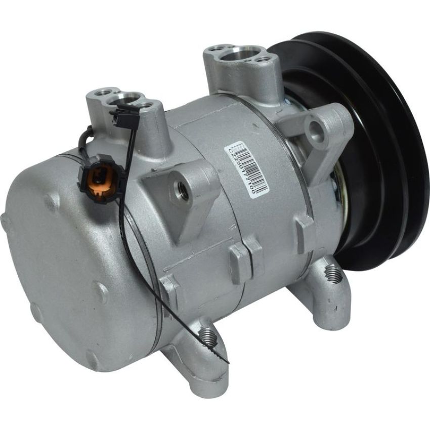 Universal Air Conditioning CO 10607C A/C Compressor -- UAC DKV14C Compressor Assembly