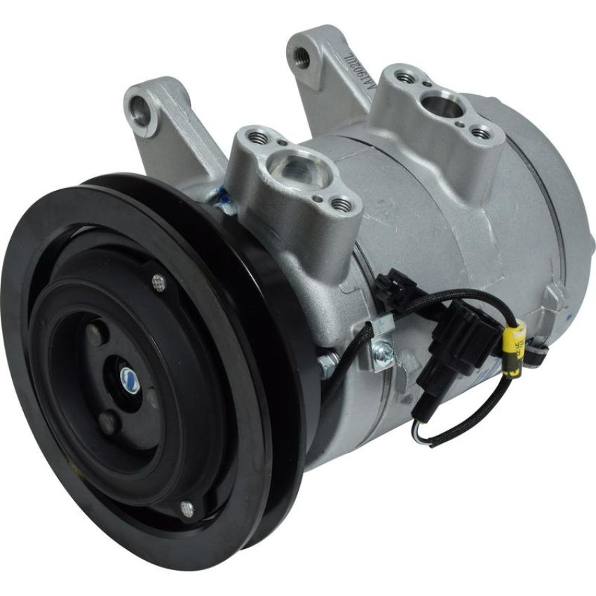 Universal Air Conditioning CO 10607C A/C Compressor -- UAC DKV14C Compressor Assembly