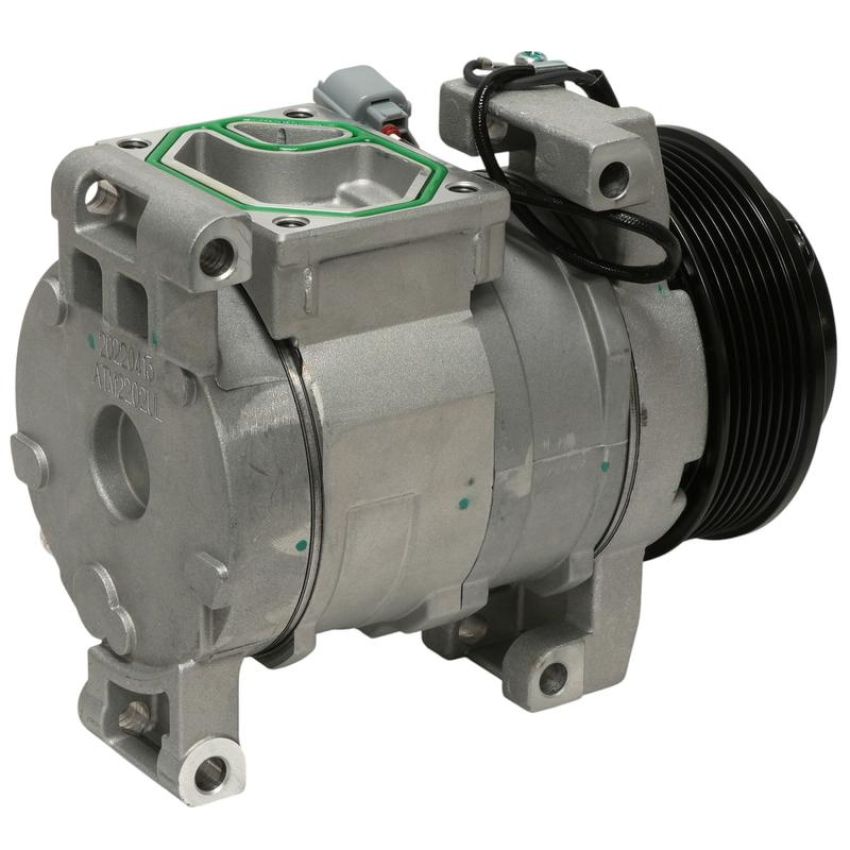 Universal Air Conditioning CO 10663PC A/C Compressor -- UAC 10PA15C Compressor Assembly