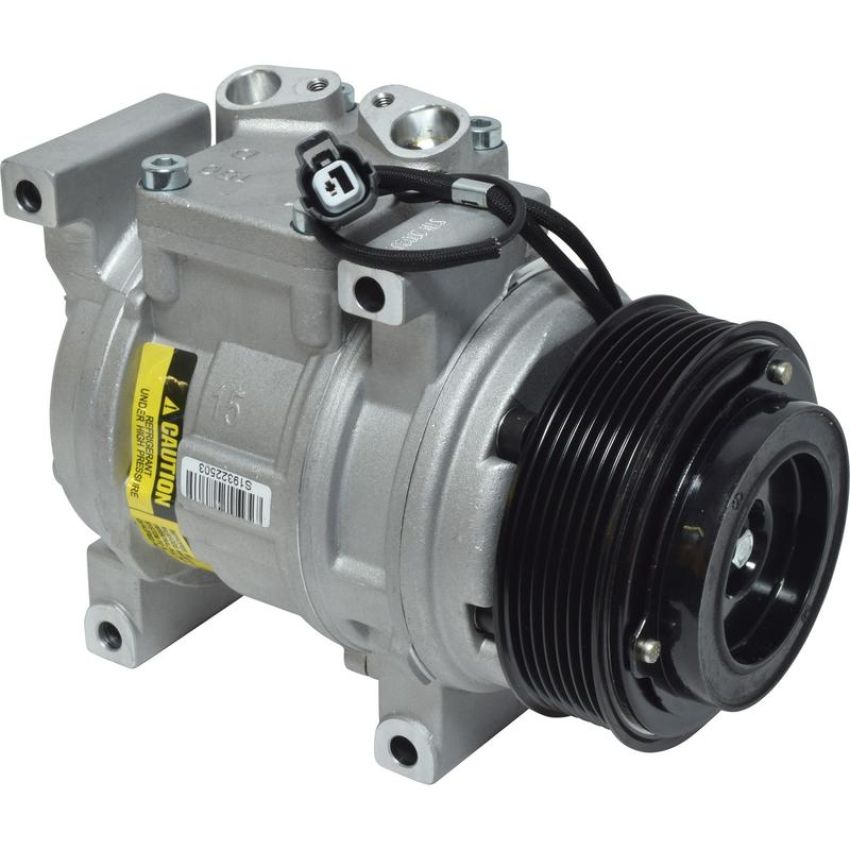 Universal Air Conditioning CO 10663PC A/C Compressor -- UAC 10PA15C Compressor Assembly