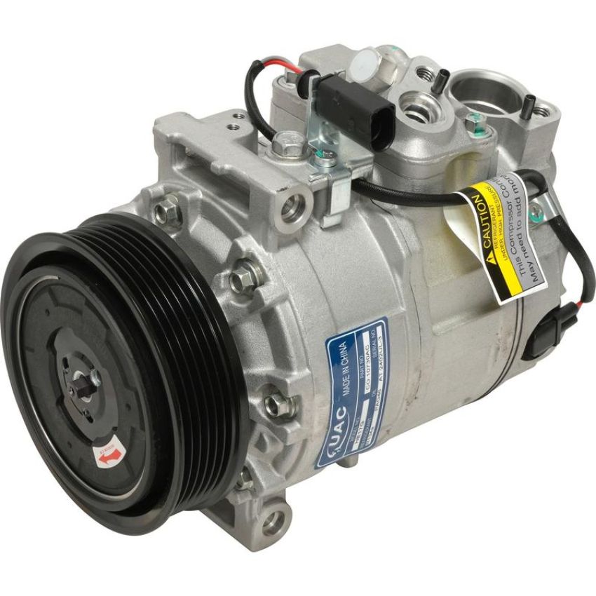 Universal Air Conditioning CO 10730AC A/C Compressor -- UAC 7SEU16C Compressor Assembly