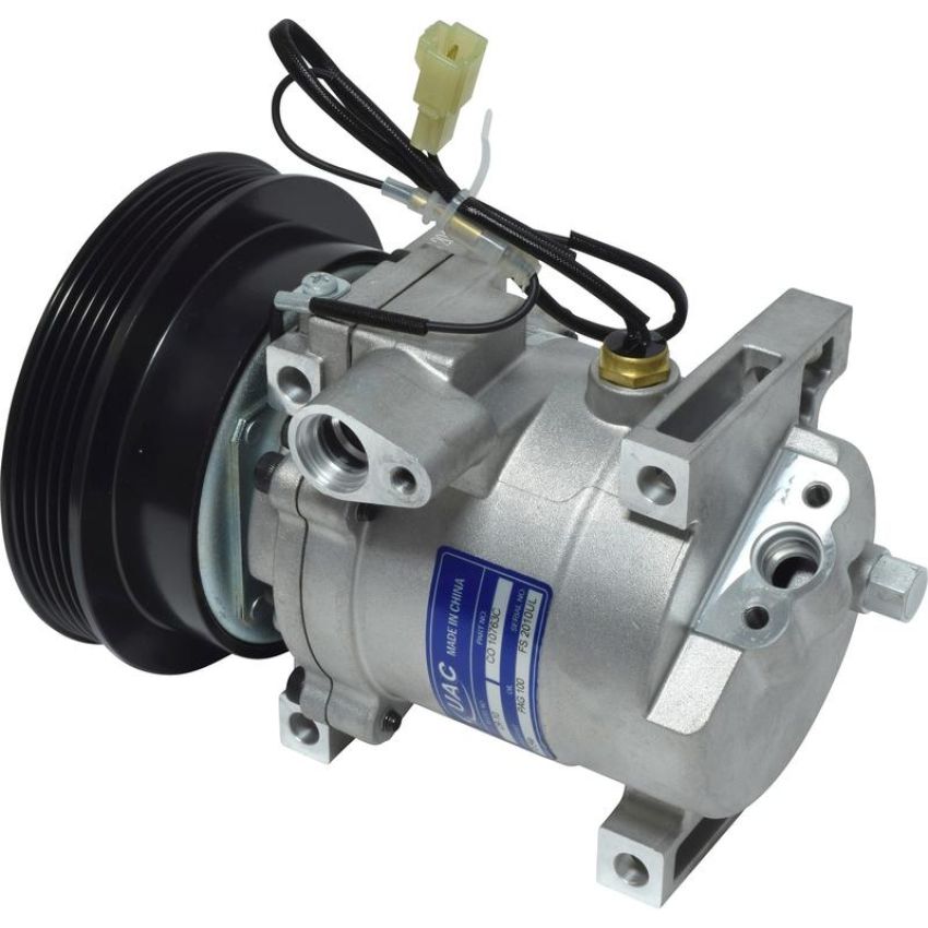 Universal Air Conditioning CO 10763C A/C Compressor -- UAC H12A0AHJUL Compressor Assembly