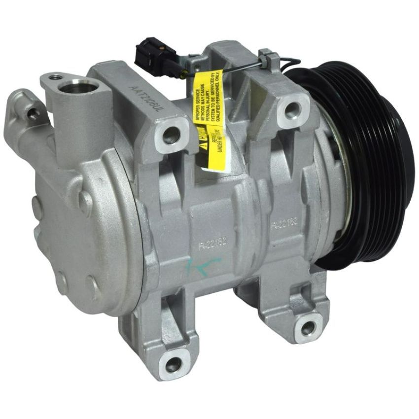 Universal Air Conditioning CO 10778JC A/C Compressor -- UAC DKS17D Compressor Assembly