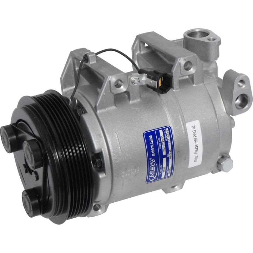 Universal Air Conditioning CO 10778JC A/C Compressor -- UAC DKS17D Compressor Assembly