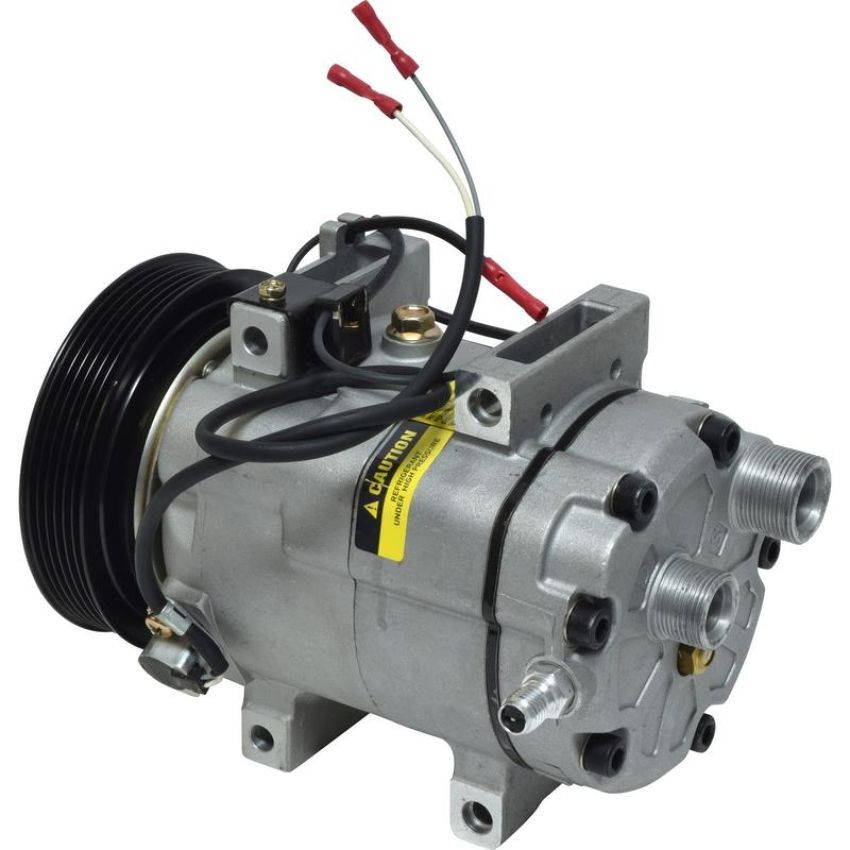 Universal Air Conditioning CO 10824JC A/C Compressor -- UAC DCW17D Compressor Assembly