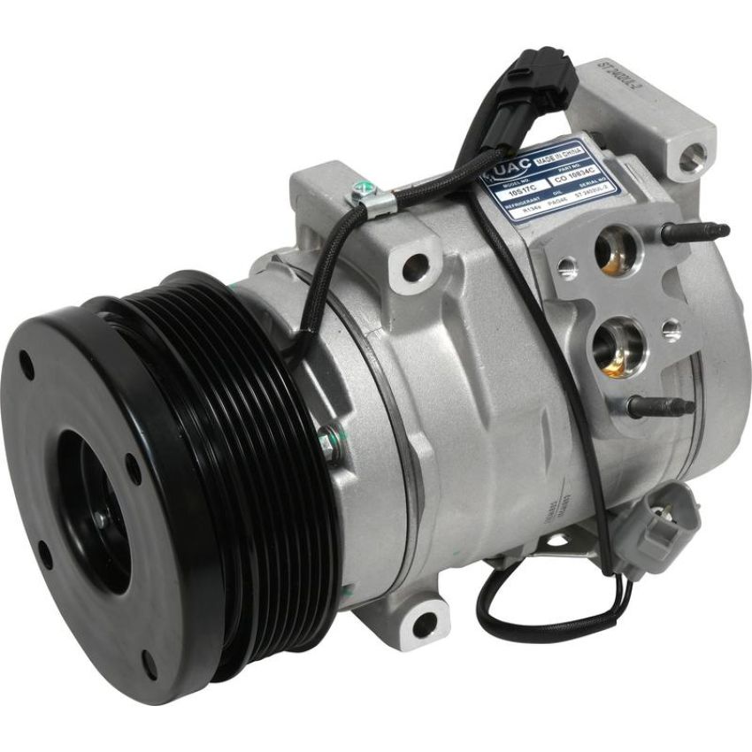 Universal Air Conditioning CO 10834C A/C Compressor -- UAC 10S17C Compressor Assembly
