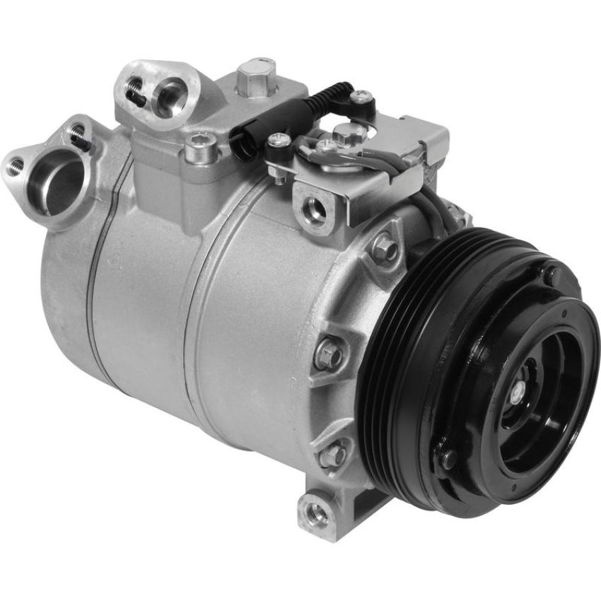 Universal Air Conditioning CO 10837C A/C Compressor -- UAC CSV717 Compressor Assembly